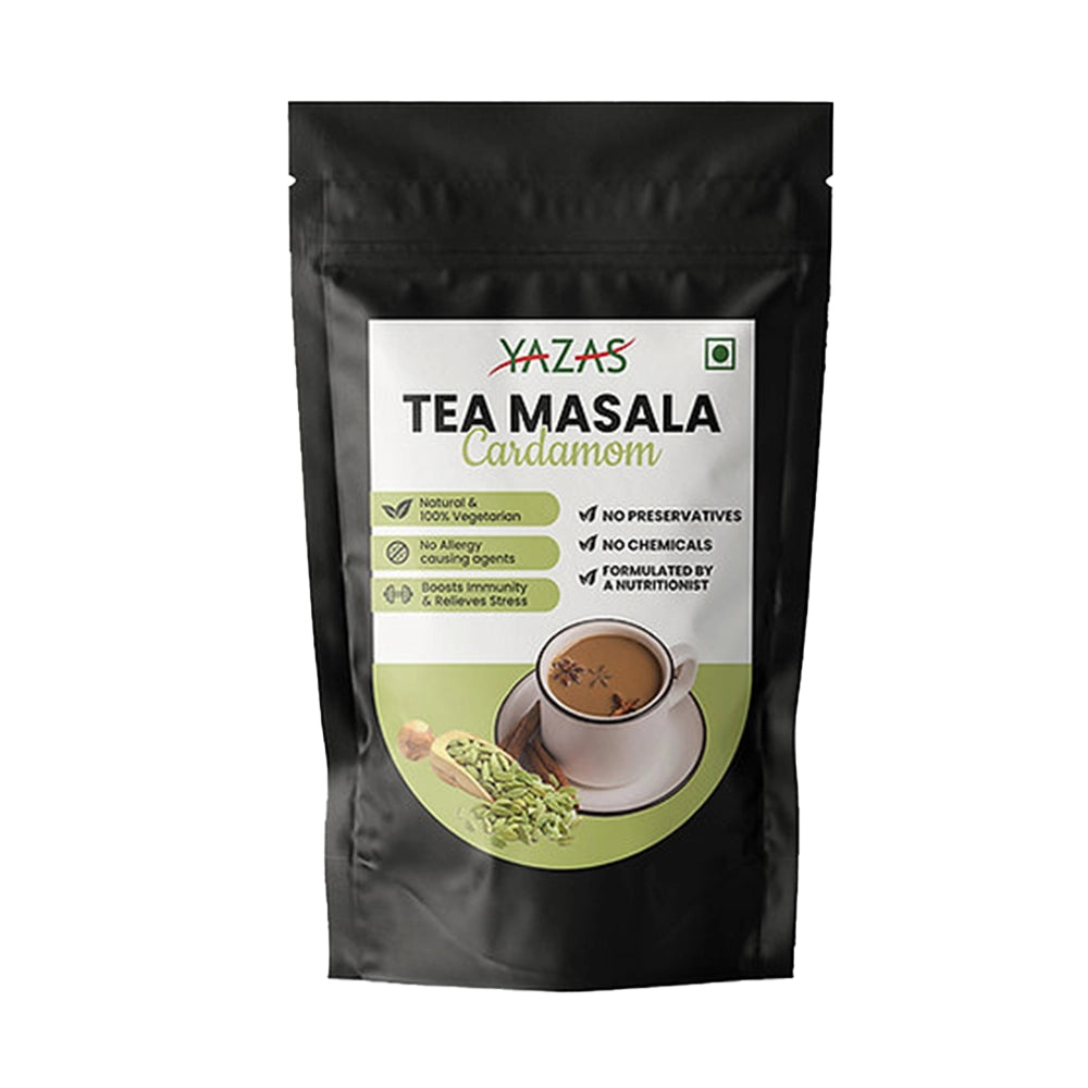 YAZAS Tea Masala Cardamom powder pack of 20